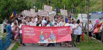 Marşul Familiei Creştine, la Galaţi