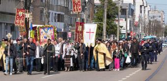 Pelerinajul de Florii în Arhiepiscopia Dunării de Jos